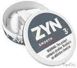 Zyn Smooth Nicotine Pouches Can or Roll Pouches Zyn 3mg Single Can 