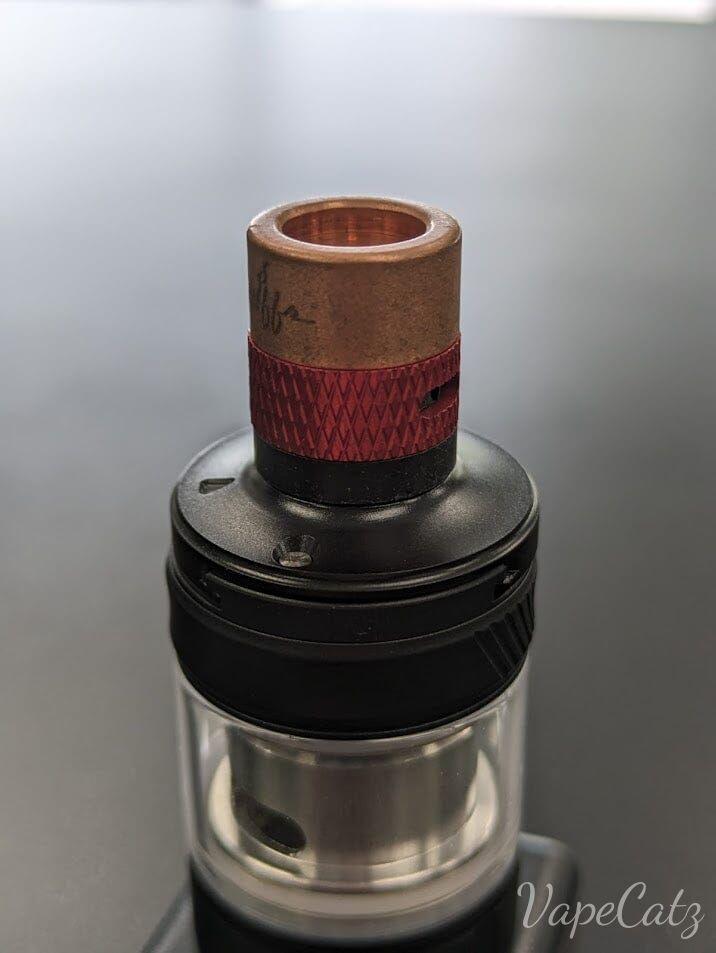 510 Drip Tip Copper Tipped Adjustable Air Flow CB1 Vape Accessories 510 Replacement Tips Red & Black W Copper 