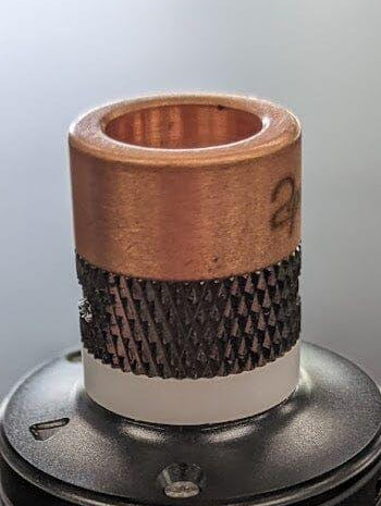 510 Drip Tip Copper Tipped Adjustable Air Flow CB1 Vape Accessories 510 Replacement Tips White & Black W Copper 