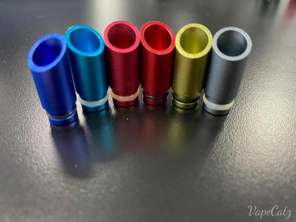 510 Slanted Muffler Aluminum Metal Tip C4 Vape Accessories 510 Replacement Tips 