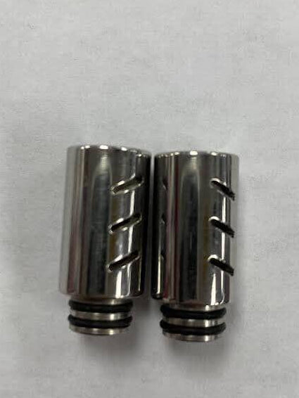 510 Stainless Steel Drip Tips Lots of Options! R2 Vape Accessories 510 Replacement Tips Slottled Small 