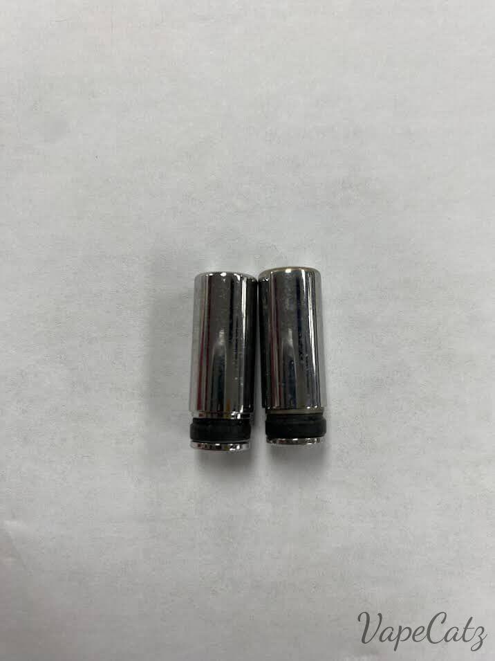 510 Stainless Steel Drip Tips Lots of Options! R2 Vape Accessories 510 Replacement Tips Solid Tube - Eleaf CS 