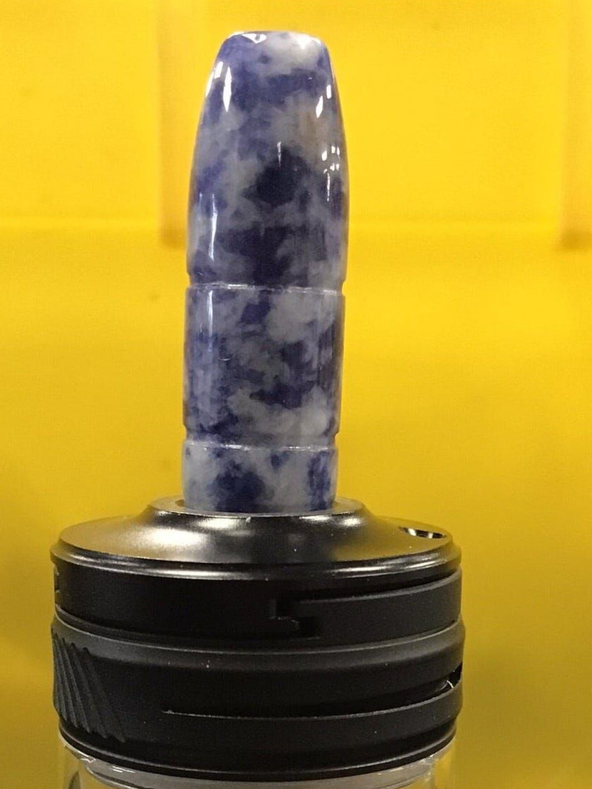 510 Thin Resin Tips CB6 Vape Accessories 510 Replacement Tips Blue and White Marble 