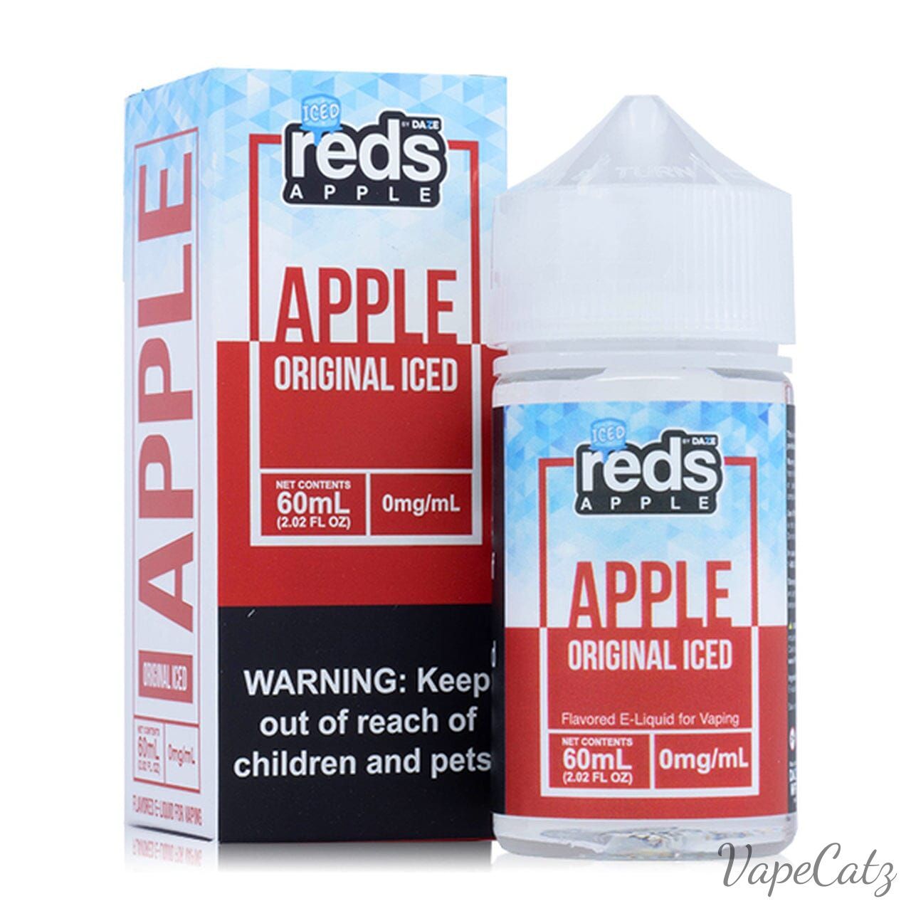 Apple Original Iced E-Liquid Reds Apple Ejuice 