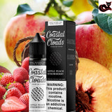 Apple Peach Strawberry E-Liquid Coastal Clouds 