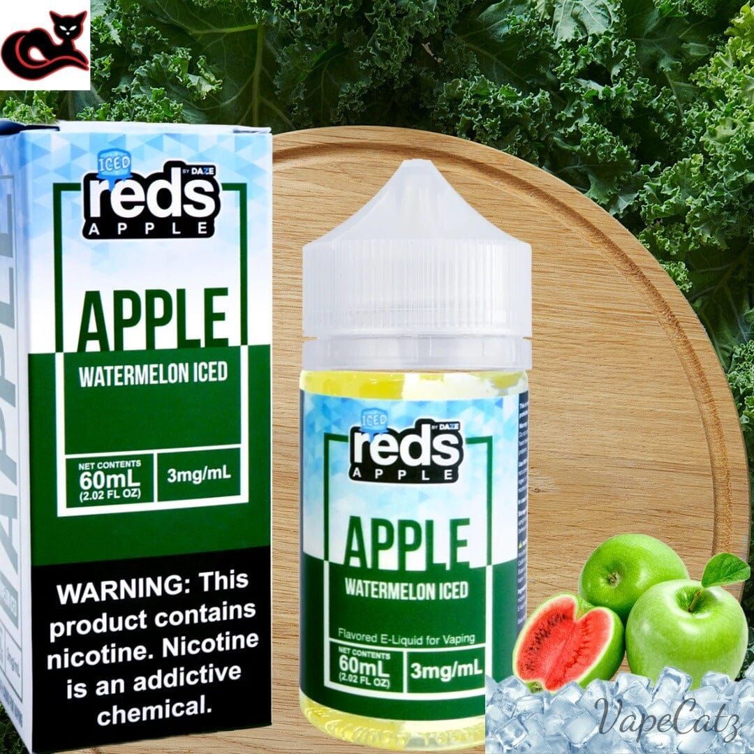Apple Watermelon Iced E-Liquid Reds Apple Ejuice 