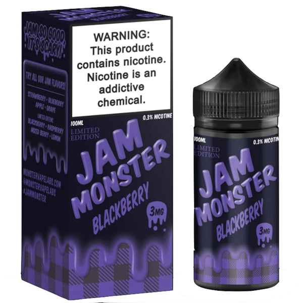 Blackberry Jam Jam Monster  - Wicked & Vivi's House - Vape Catz