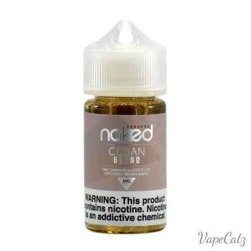 Cuban Blend E-Liquid Naked 
