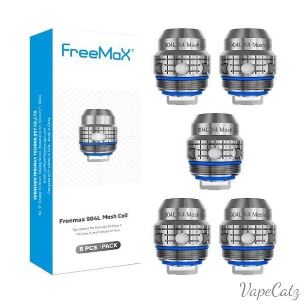 FreeMax Replacement X/TX Mesh Coil - for the NOT PRO versions Coil Freemax 5 Per Box Kanthal X2 Mesh 0.2ohm coil (60-90W) 
