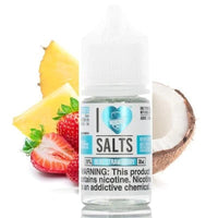 I Love Salts High Content Salt E-LiquidBlue Strawberry  - Wicked & Vivi's House - Vape Catz