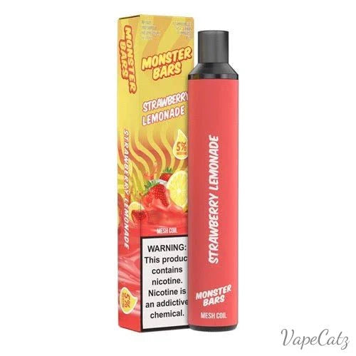 Monster Bar Disposable Monster Bar 50mg Strawberry Lemonade 