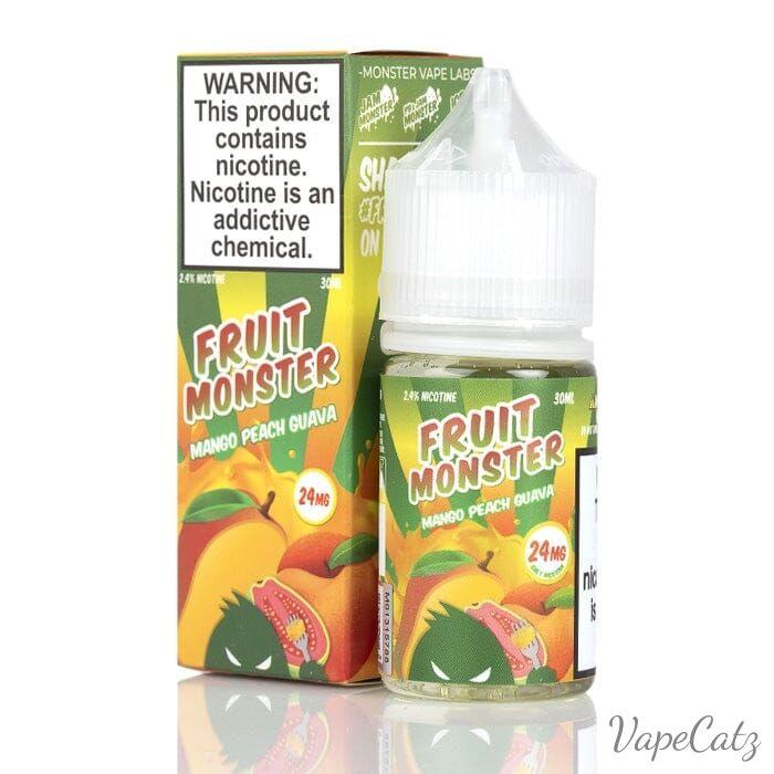 Monster Labs Salt High Content Salt E-Liquid High Content Salt E-Liquid 24mg Mango Peach Guava 
