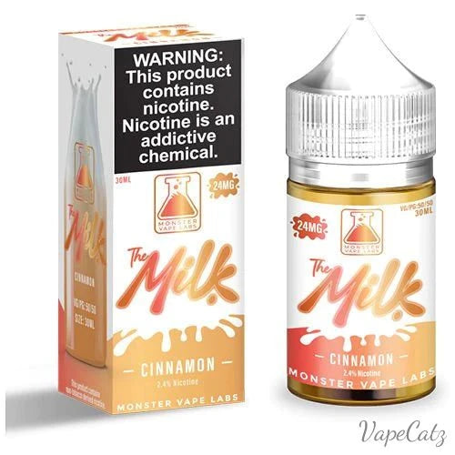 Monster Labs Salt High Content Salt E-Liquid High Content Salt E-Liquid 24mg The Milk: Cinnamon 