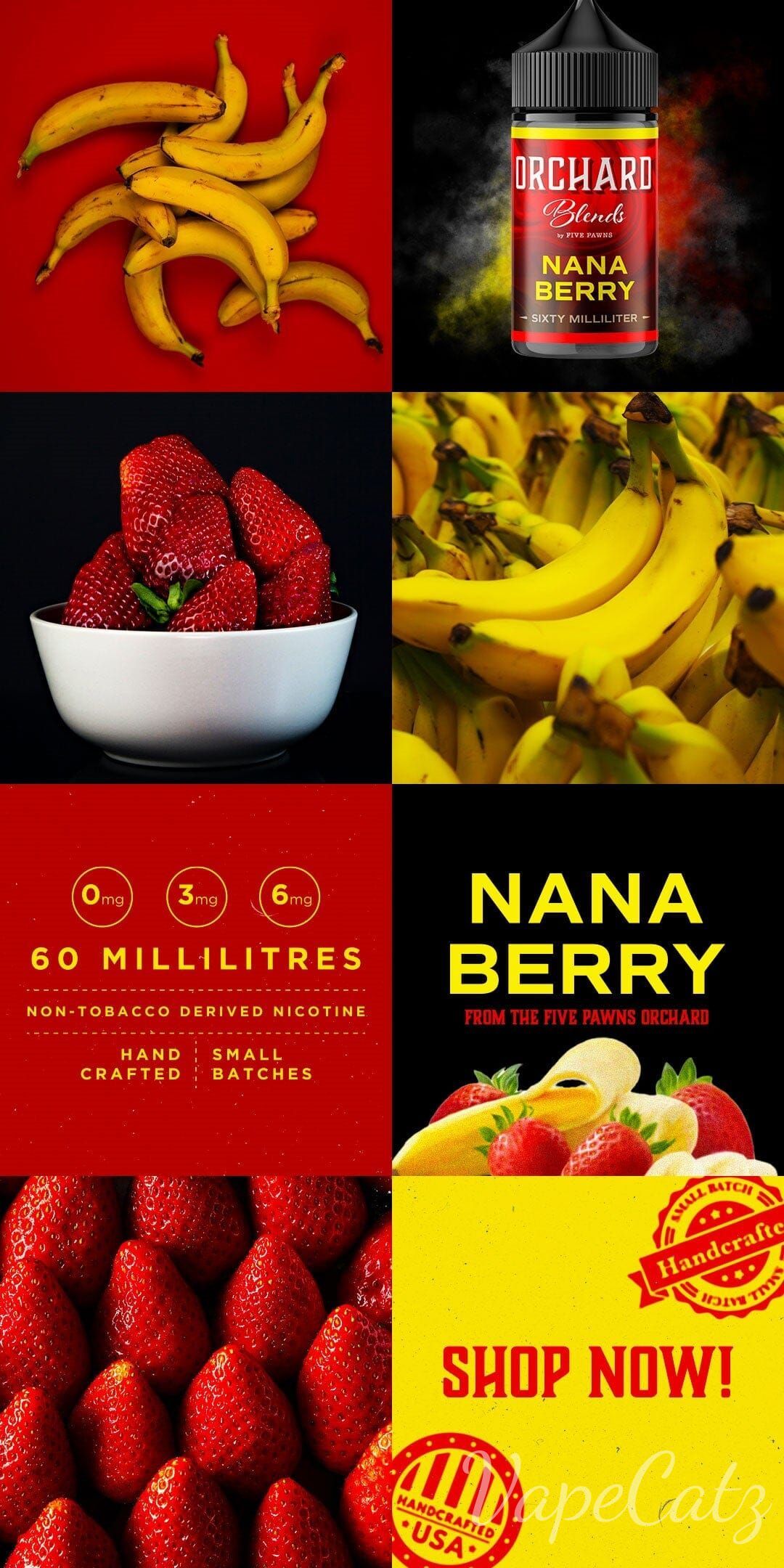 Nana Berry E-Liquid Orchard 