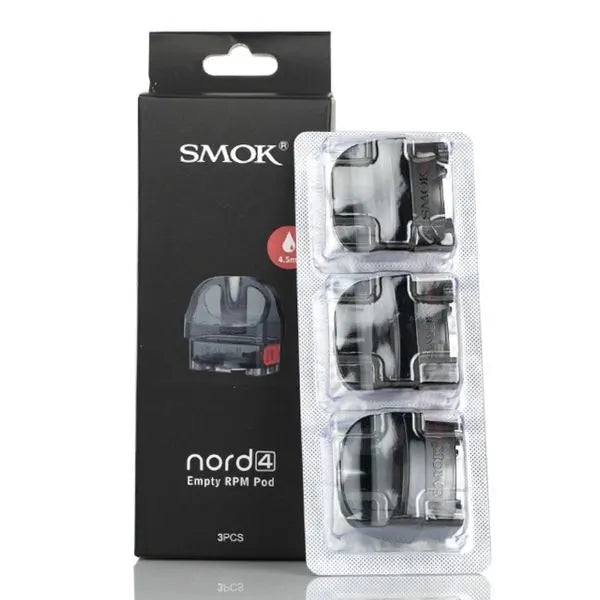 Nord 4 Replacement Pods for Smok Nord 4 Device Coil Smok Nord 4 RPM Pod 