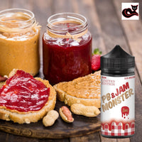 PB & Jam Strawberry E-Liquid PB&Jam 