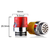 Resin 810 Drip Tip Cone Tip With Anti Splash Screen Y2 Vape Accessories 810 Drip Tip 