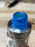 Resin Short and Shiny Drip Tip 810 Drip Tip Mouthpiece B2 Vape Accessories 810 Drip Tip Turquoise Blue Clear 