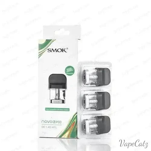 SMOK Novo Pods - Compatible with all Novo Pod Systems Coil Smok 3 Per Box Novo Pod 2 1.4 Quartz 