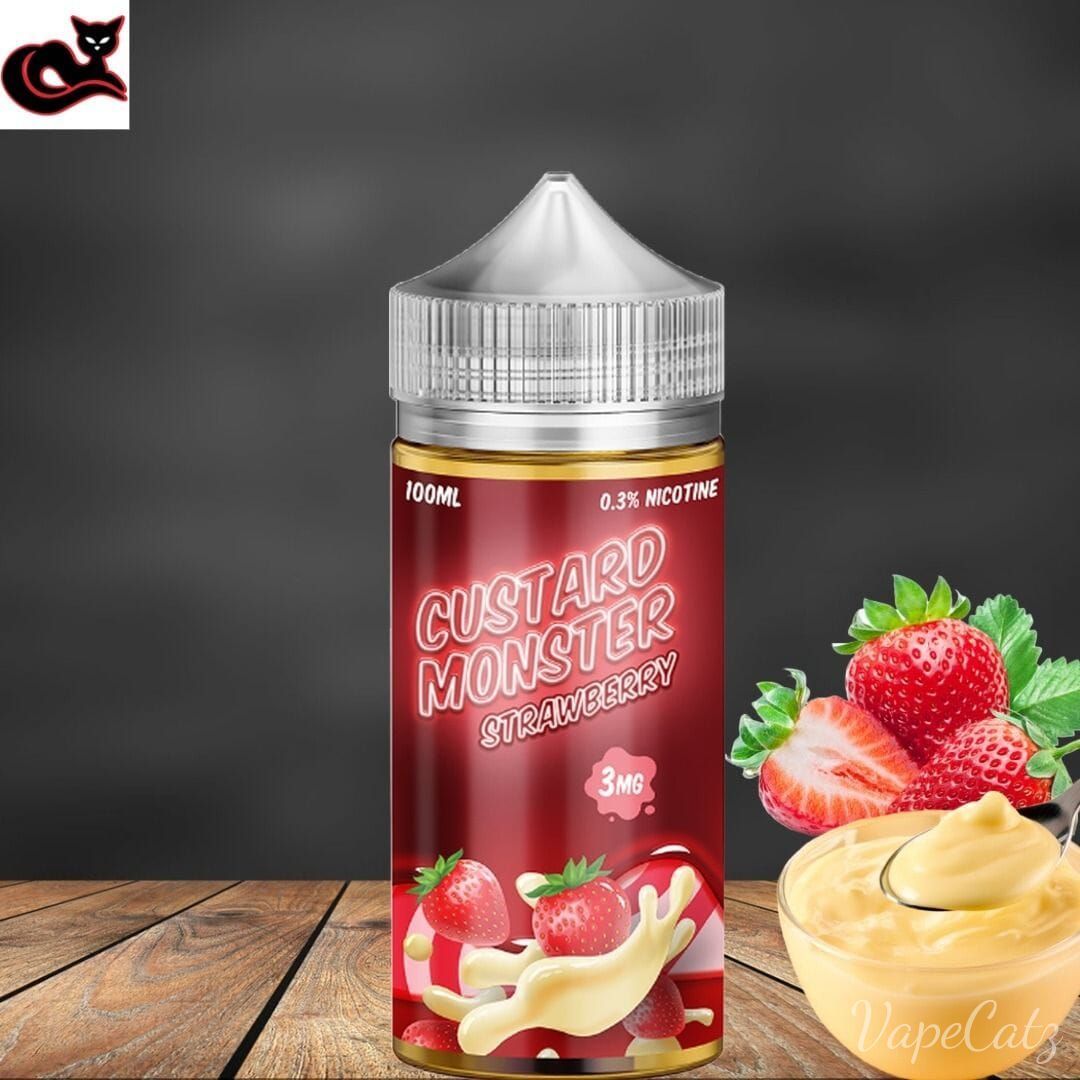 Strawberry Custard Monster E-Liquid Custard Monster 