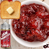 Strawberry Jam E-Liquid Jam Monster 