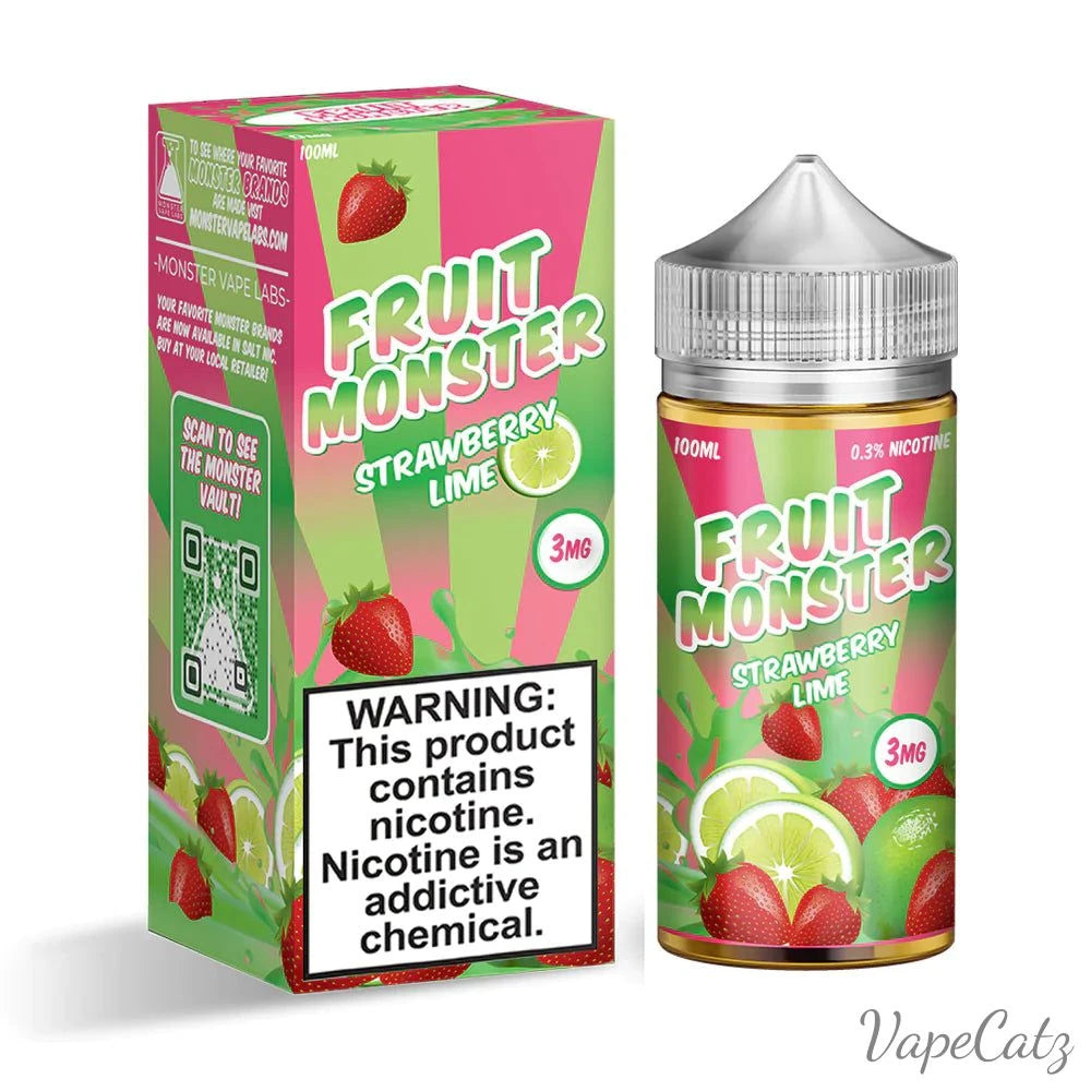 Strawberry Lime E-Liquid Fruit Monster 