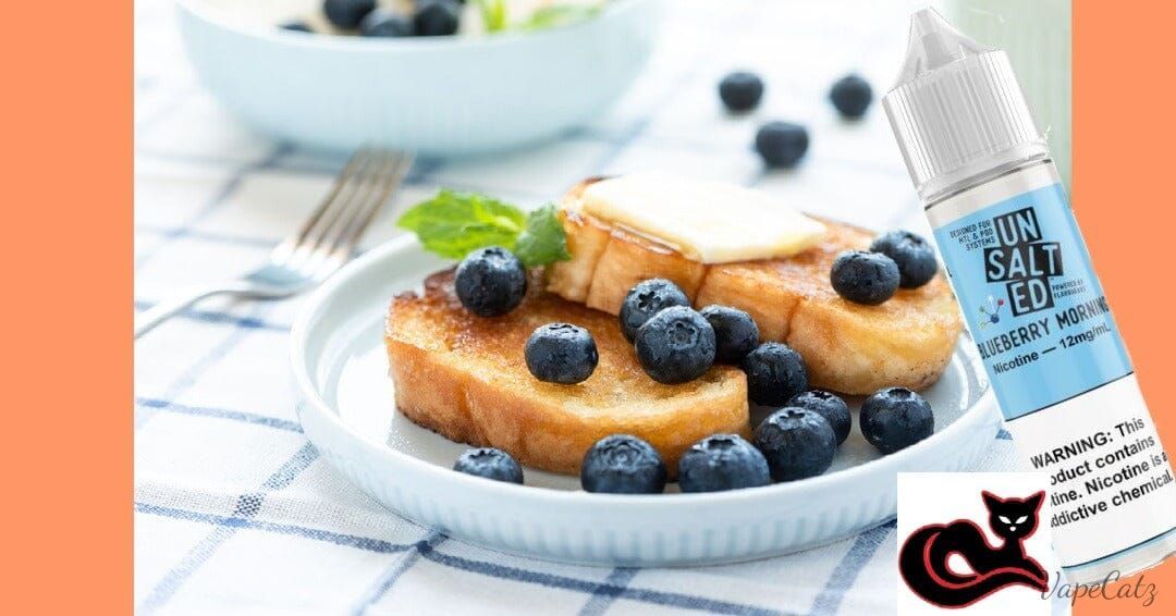 UnSalted - Blueberry Morning E-Liquid UN-SALT-ED 