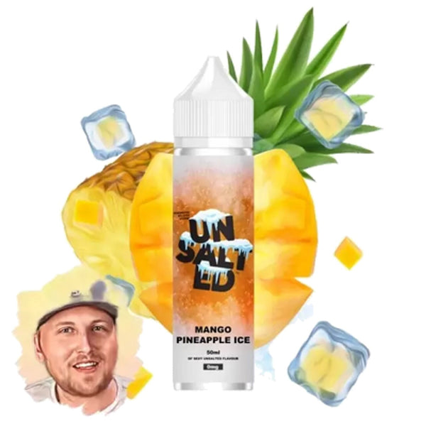 UnSalted - Mango Pineapple Ice UN-SALT-ED  - Wicked & Vivi's House - Vape Catz